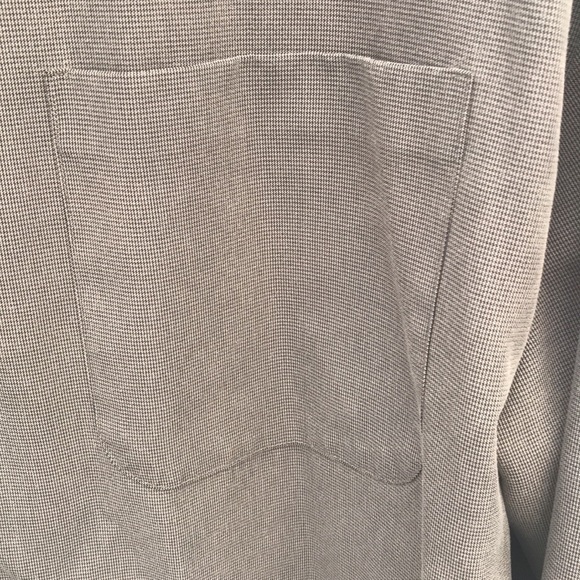 Button down casual men shirt by Perry Ellis size L Olive brown - Picture 4 of 8